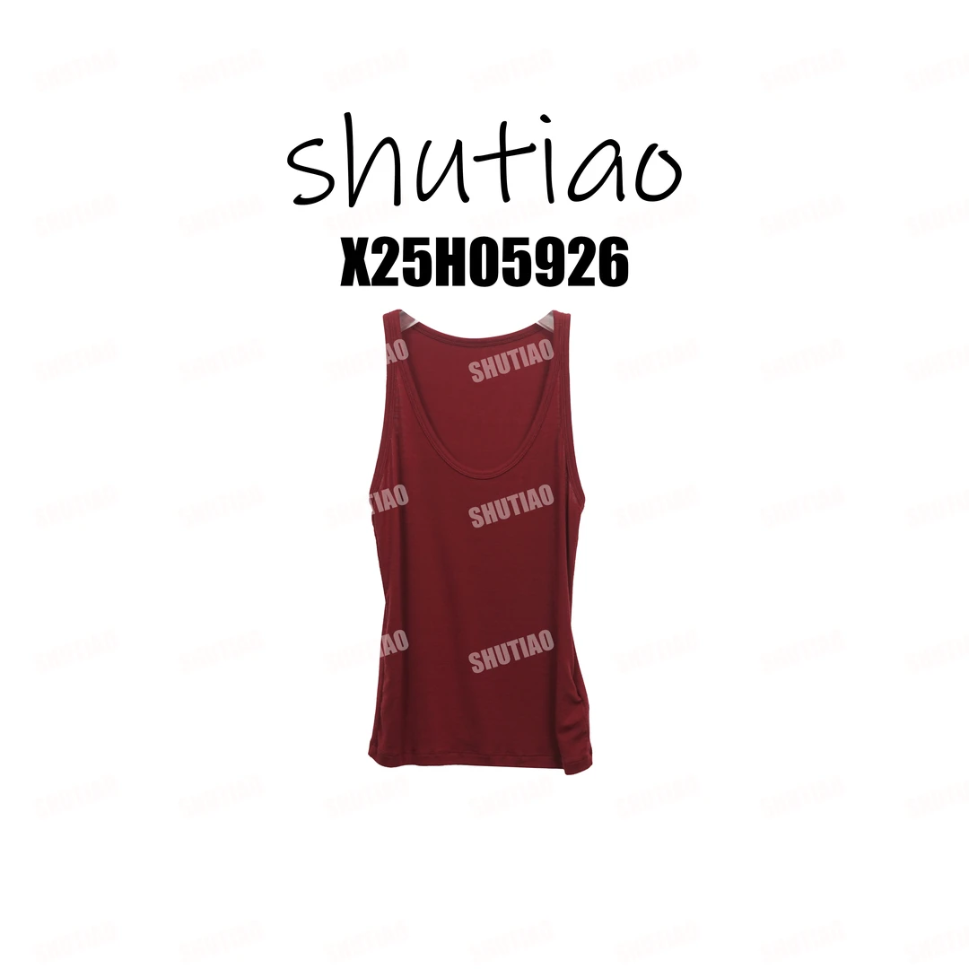 【SHUTIAO】2025秋冬：新款小众设计款背心X25H05926