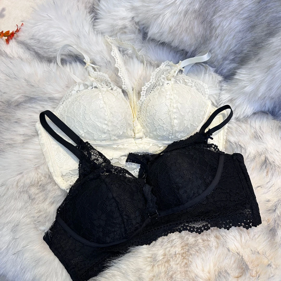 【蓉蓉私服】XS1751蕾丝内衣夏季薄款舒适小众透气