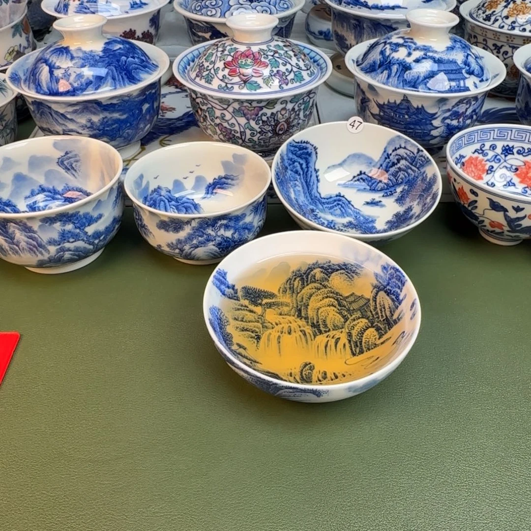 纯手工纯手绘茶具70