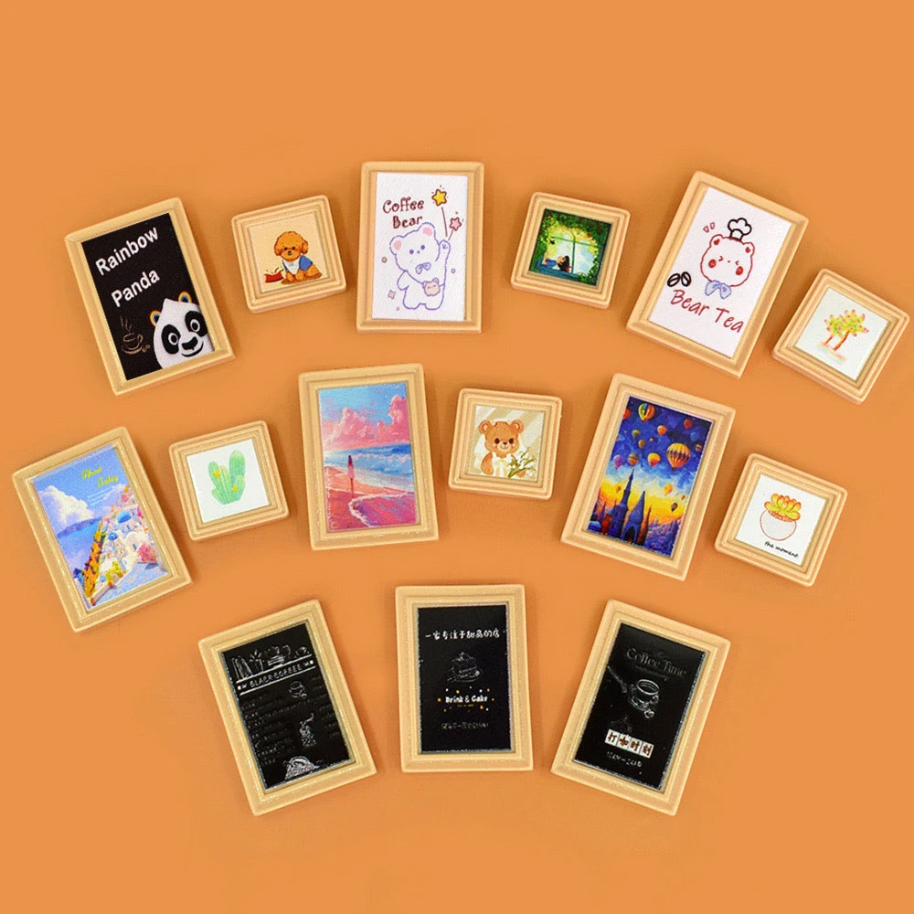 相框食玩DIY配件潮玩摆件树脂