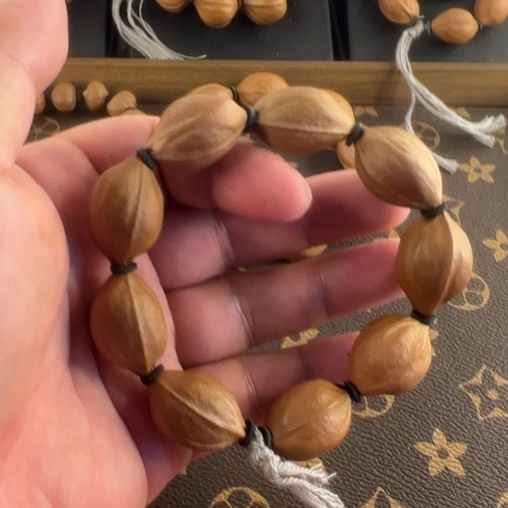 橄榄核手串/手链1726 原生态梅林铁核老核
