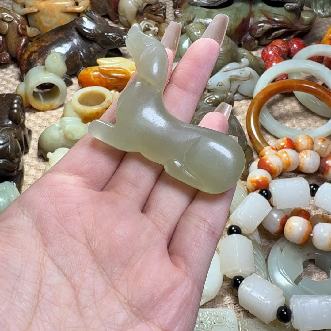 白玉菩提吊坠挂件