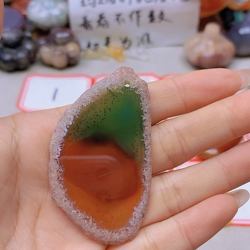 【闪购商品】未镶嵌玛瑙/玉髓珠宝半成品廖*山