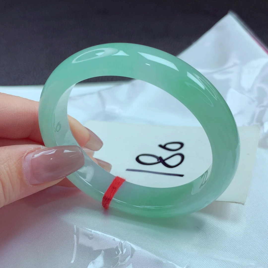 翡翠手镯未镶嵌手镯55贵妃