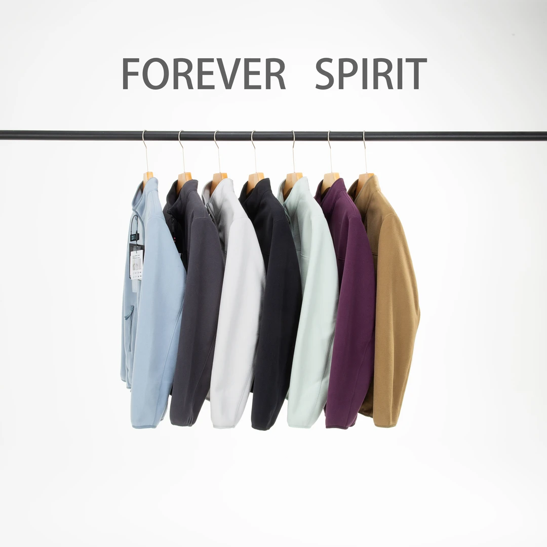 『FOREVER SPIRIT恒境』情侣款双面复合摇粒绒抓绒内胆HM25A155