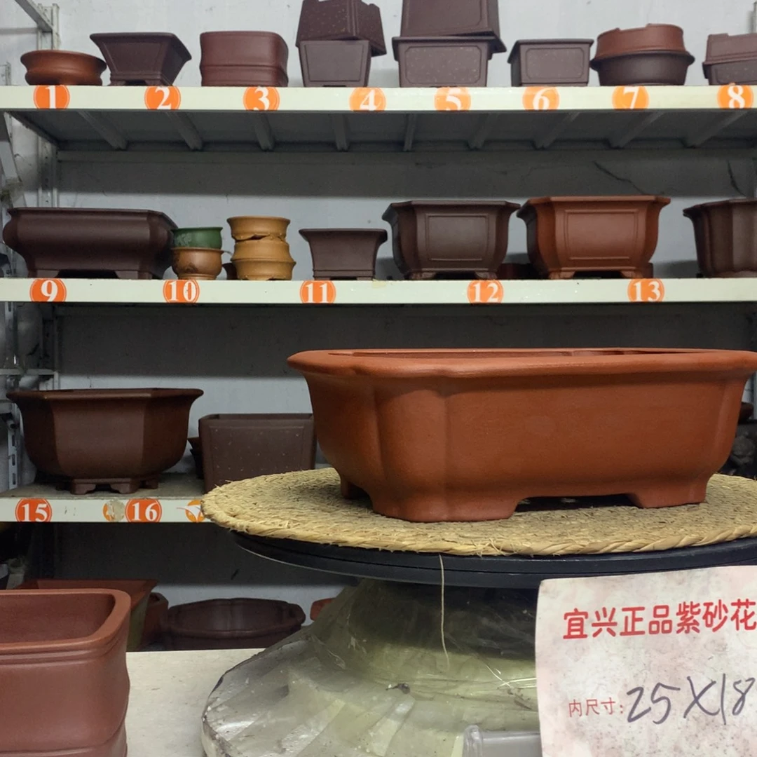 紫砂花盆宜兴紫砂花盆包邮