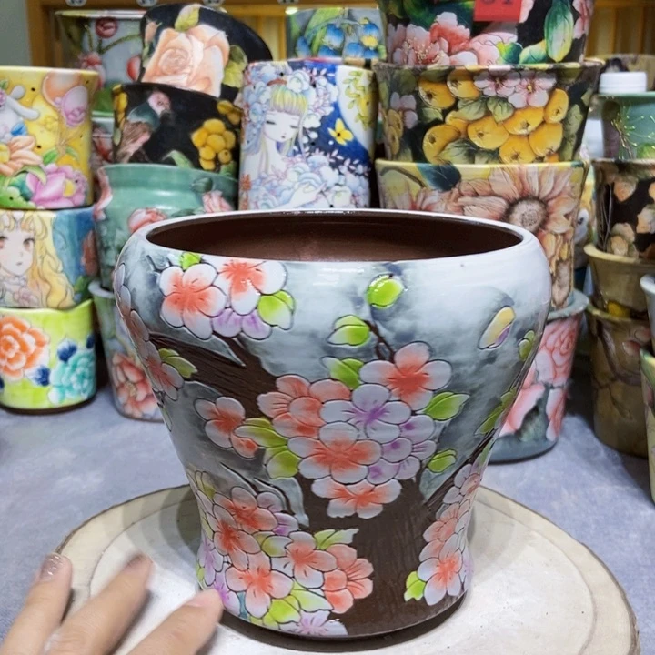 景德镇艺术手绘作品