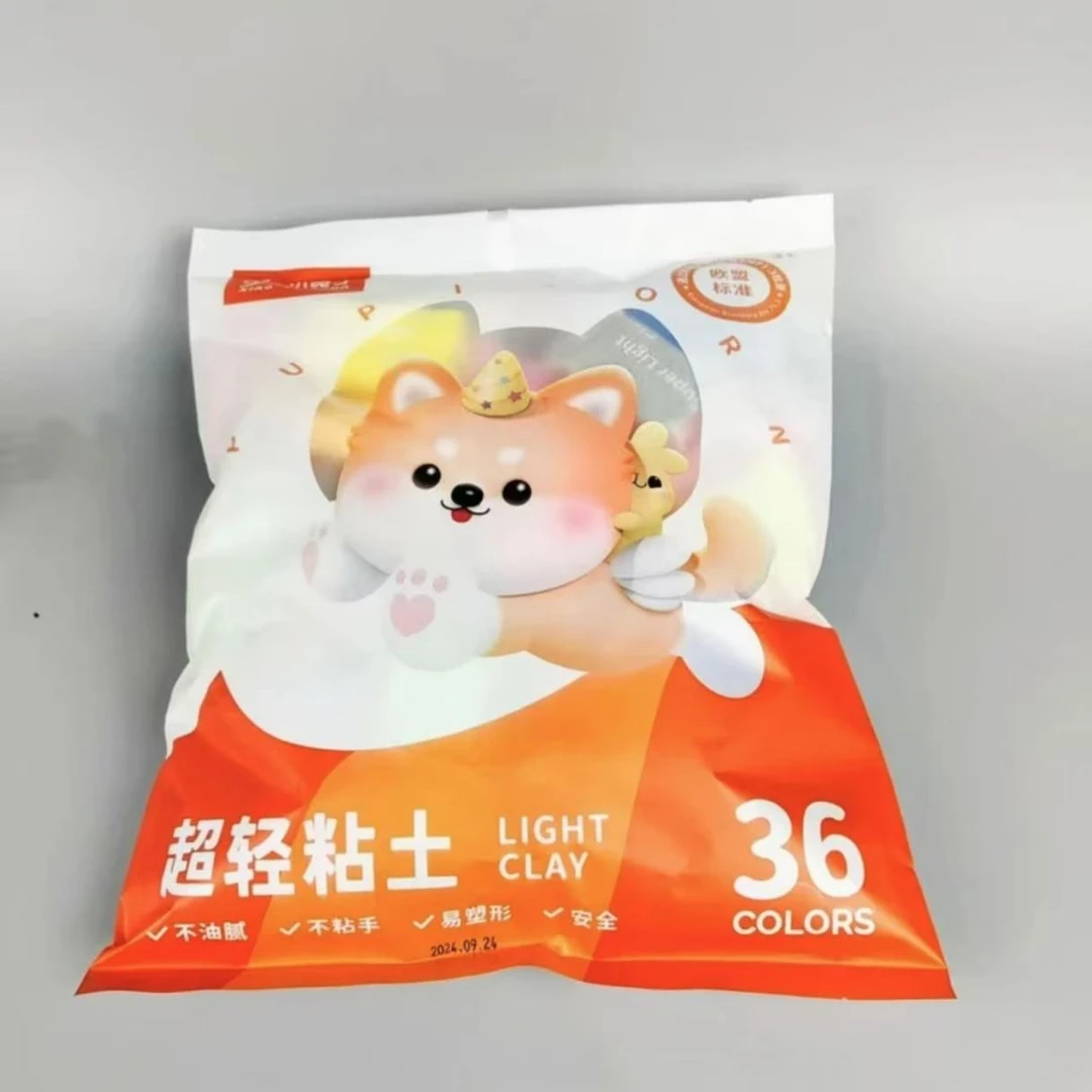 【小兔丁黏土】到手1包36色加2包24色