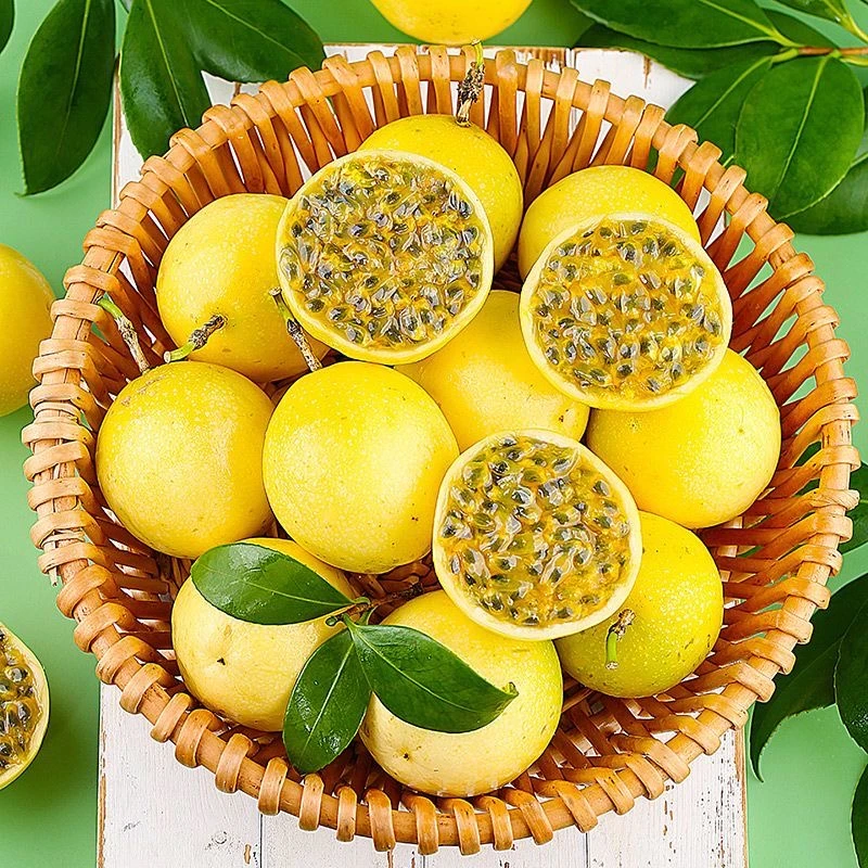 钦蜜9号黄金百香果香新鲜水果整箱送开果器