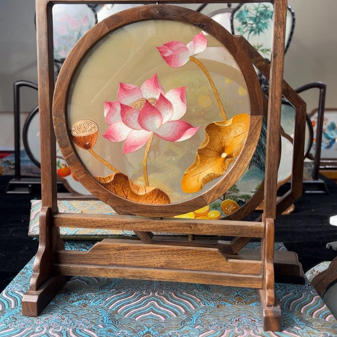 刺绣纯手工刺绣双面绣