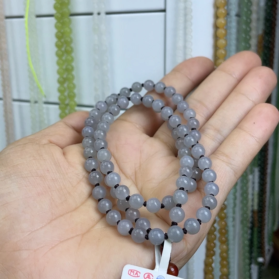 颈饰未镶嵌和田玉6mm