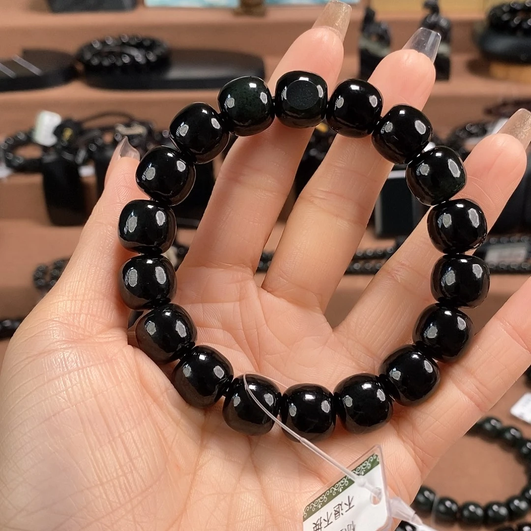 金***塔和田玉未镶嵌手链13