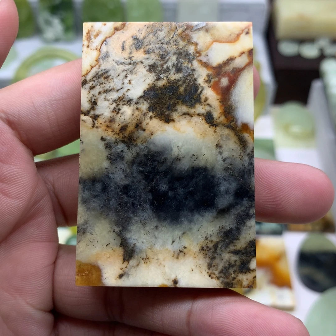 岫玉未镶嵌吊坠(不含链)