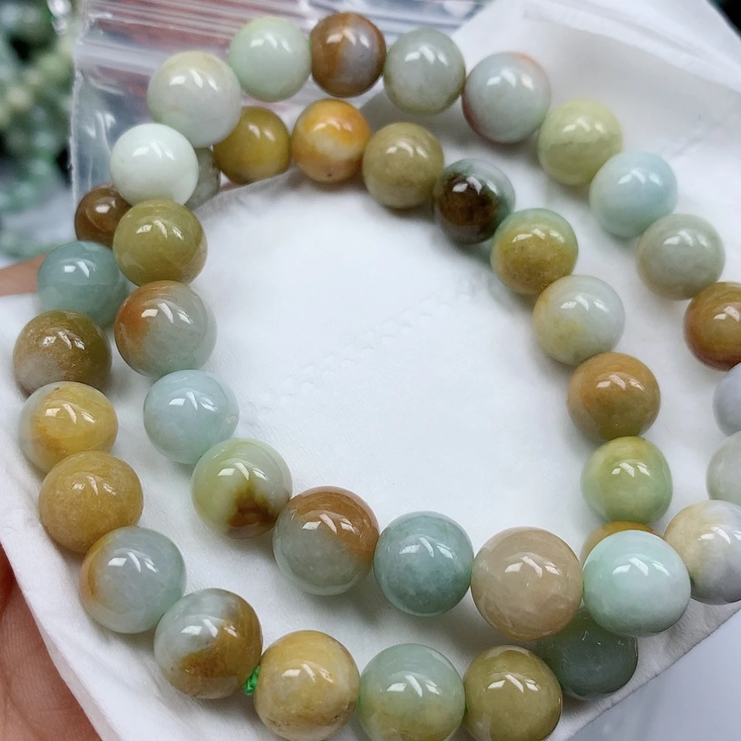 翡翠颈饰未镶嵌手串