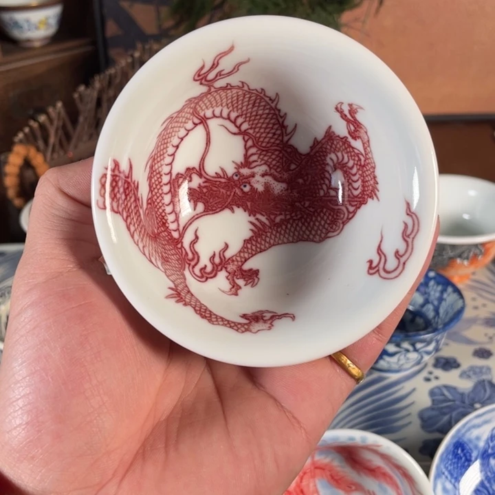 摆件陶瓷景德镇陶瓷老陶