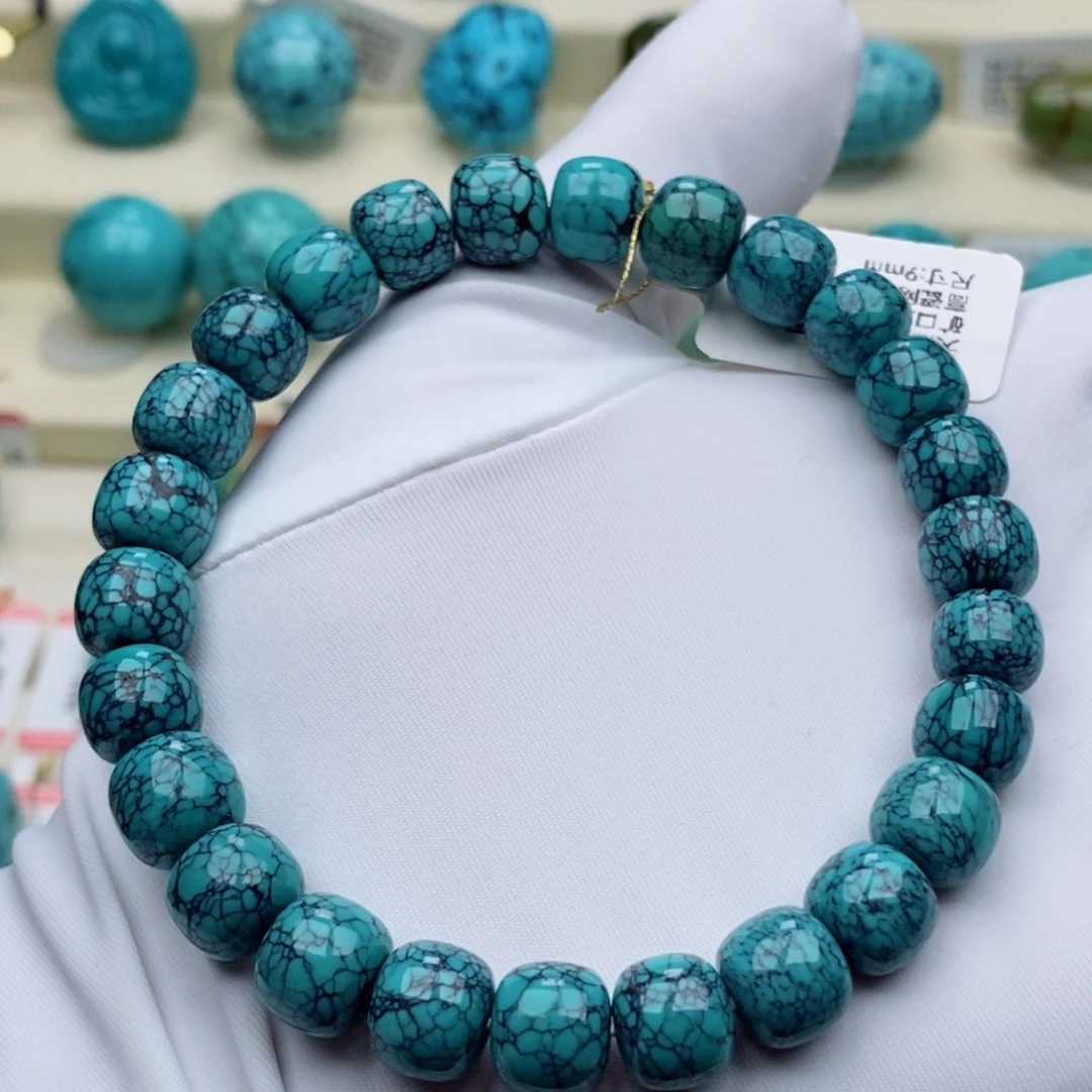 哈***嘎绿松石未镶嵌珠珠