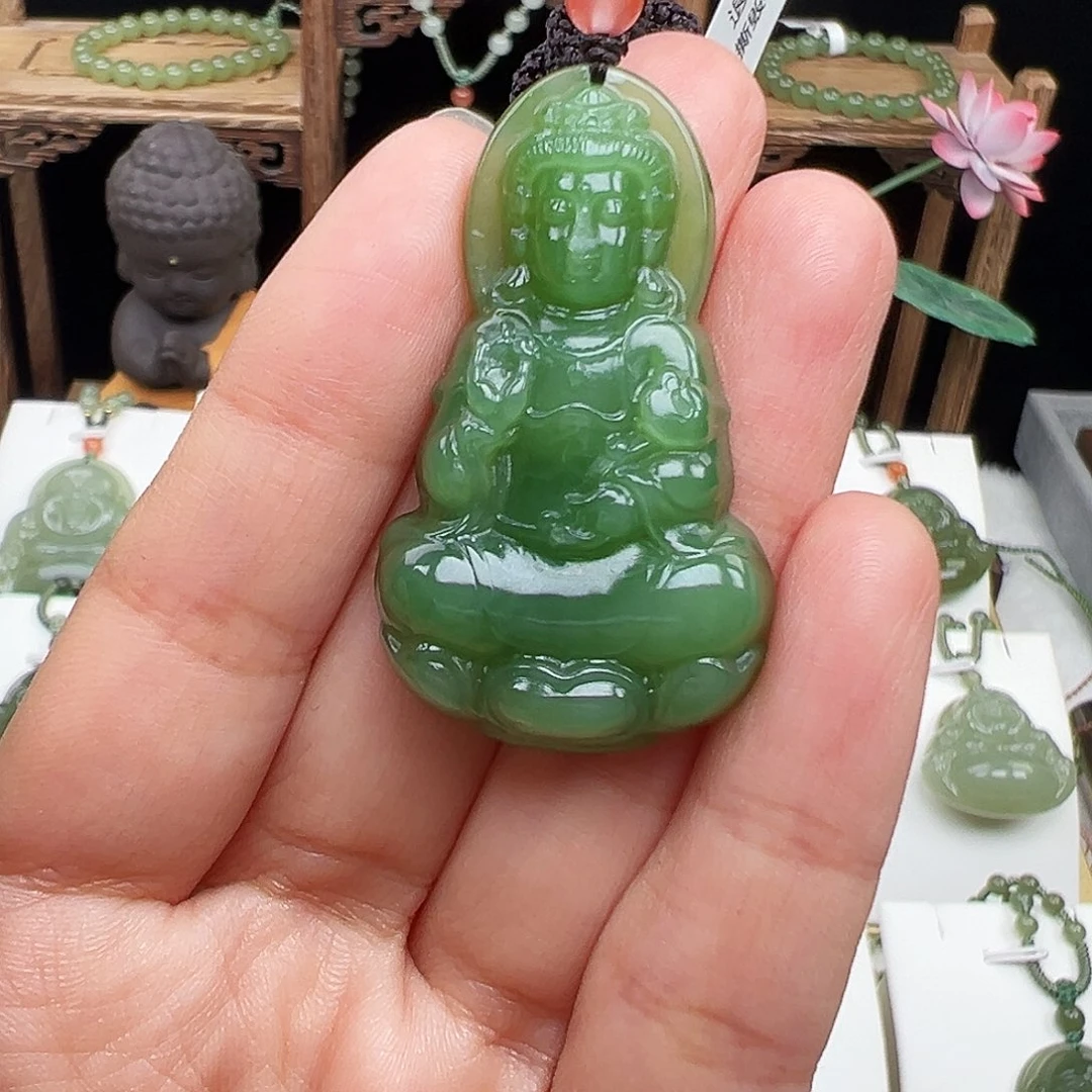 和田玉颈饰未镶嵌5****9