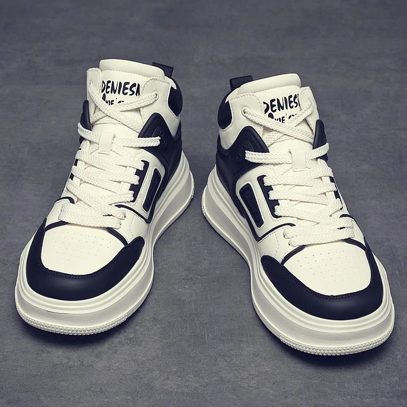 lousie segla/路易圣戈希高帮男鞋2025新款中帮板鞋潮流