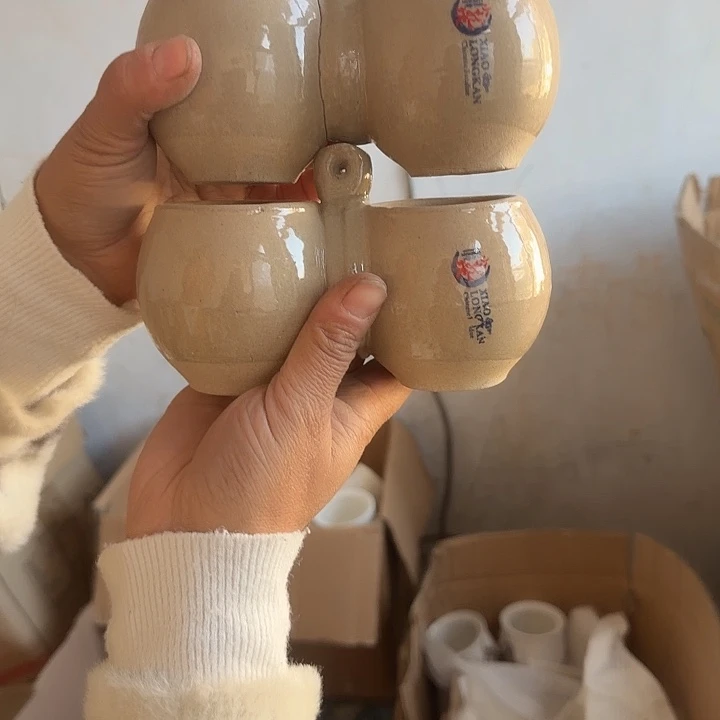 库存瓷片连体管两个