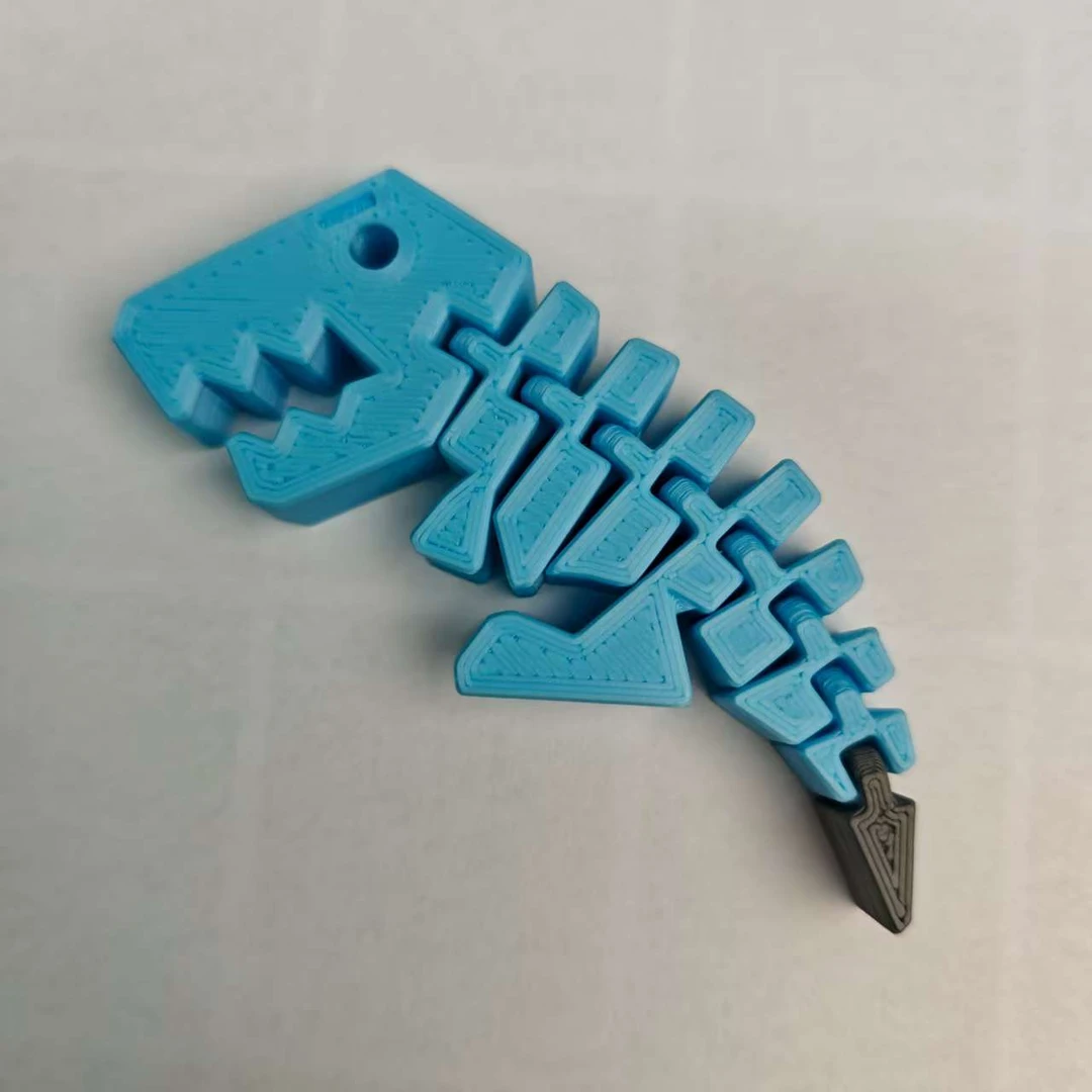 3d打印像素风马赛克小恐龙玩具礼物模型摆件潮玩