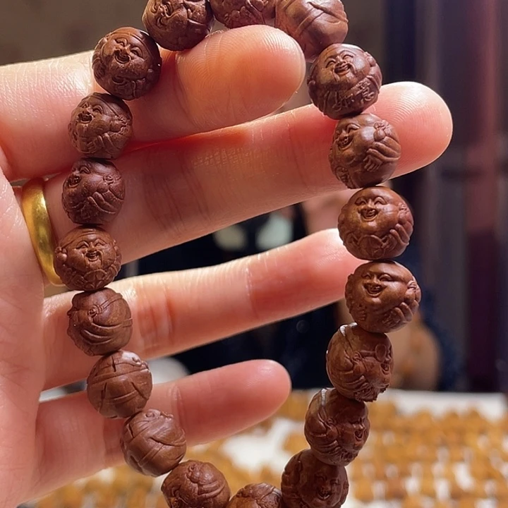 手串/手链橄榄核龙纹桃核