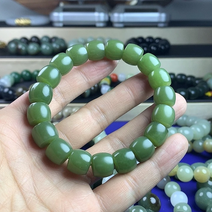 和田玉手串未镶嵌