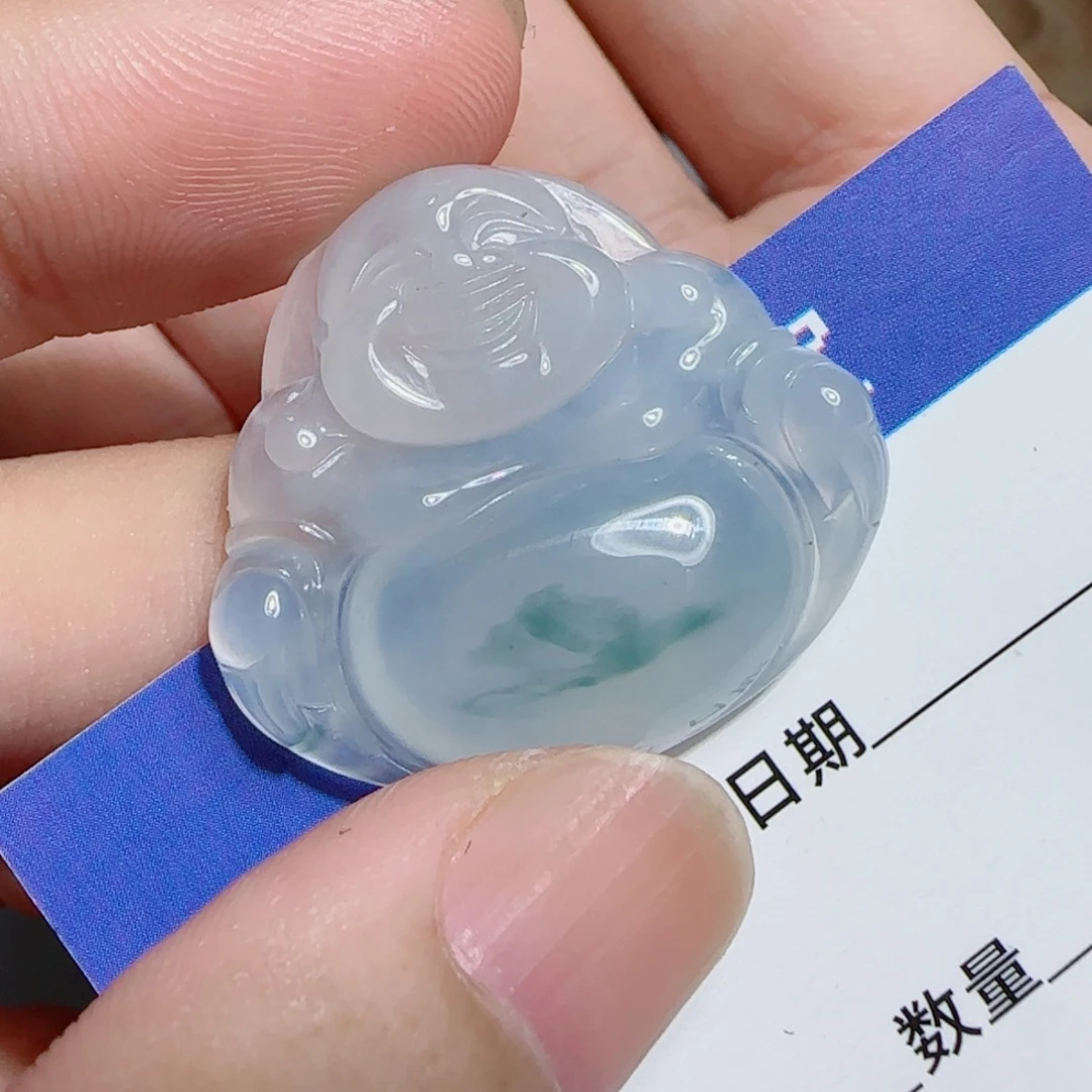 颈饰未镶嵌翡翠佛公