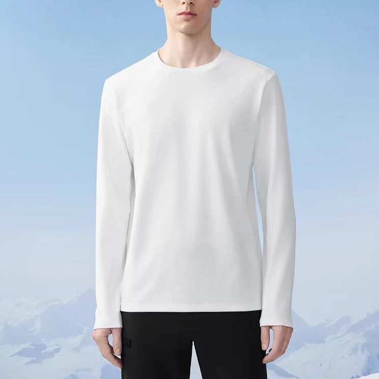 SC24322 秋冬运动训练速干磨绒打底衫高弹贴身长袖T恤