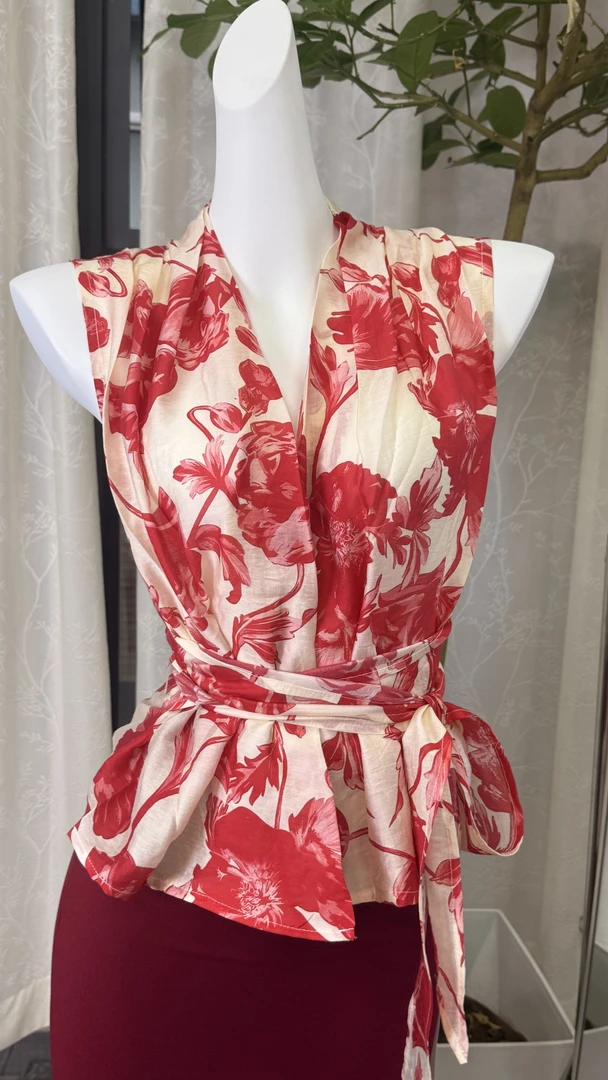 2春夏新款高端精致轻奢高级感气质御姐风情万种红色套装