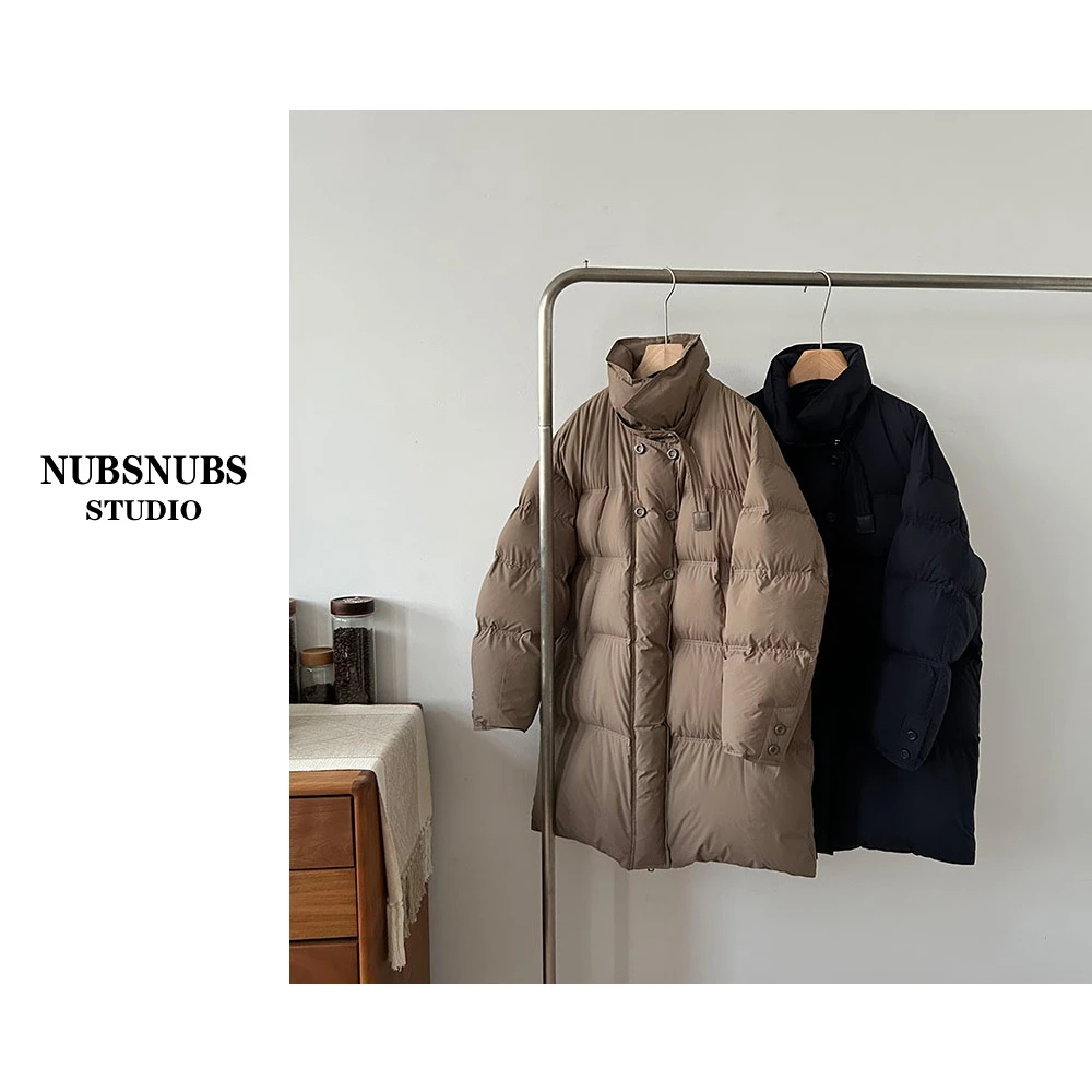 大林自制“轻暖”650蓬松安心绒羽中长款绒服