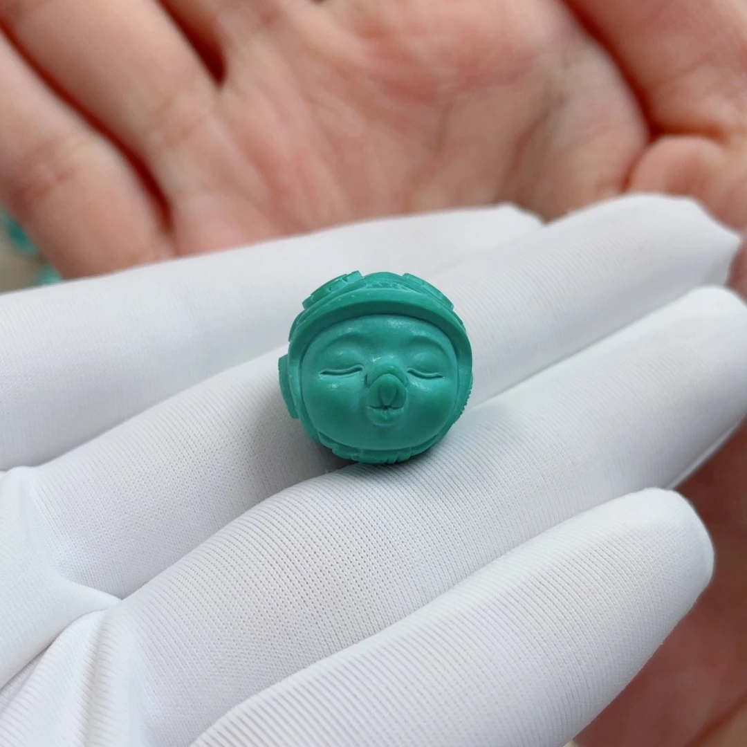 未镶嵌绿松石珠宝奇石