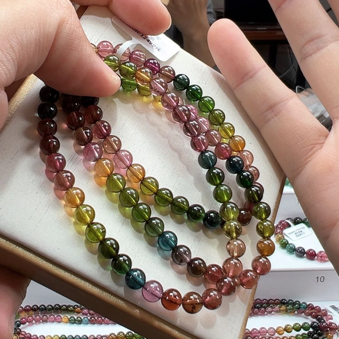 未镶嵌手串碧玺6mmmmmmmmmm