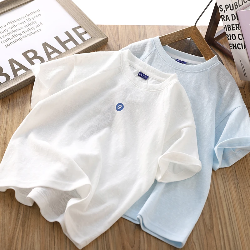 男童短袖T恤衫2025年新款衣服儿童薄款小孩衣服童装凉感体恤上衣