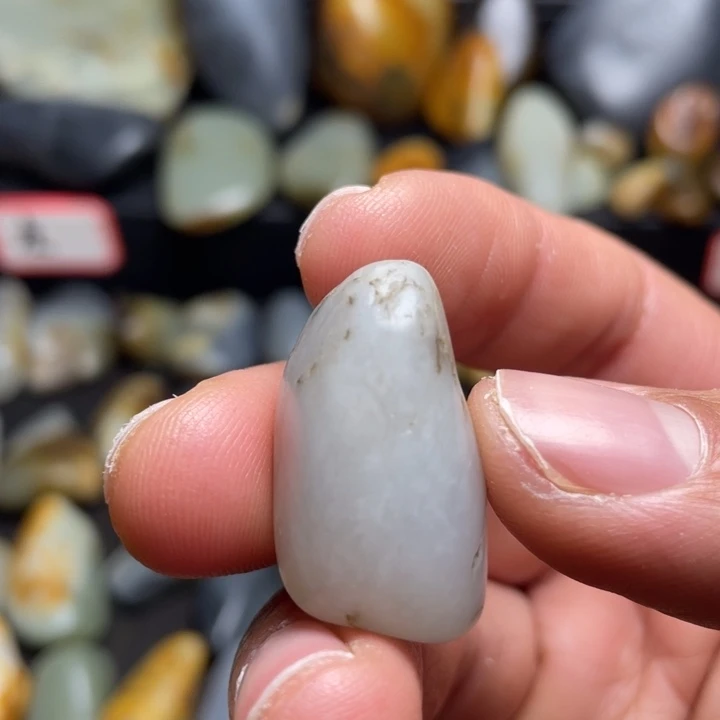 和田玉未镶嵌挂件29