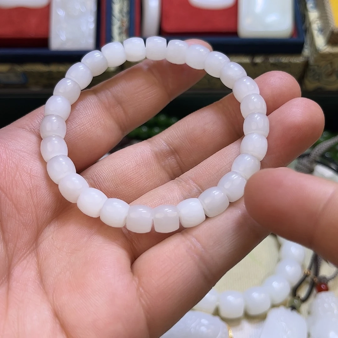 和田玉手链未镶嵌