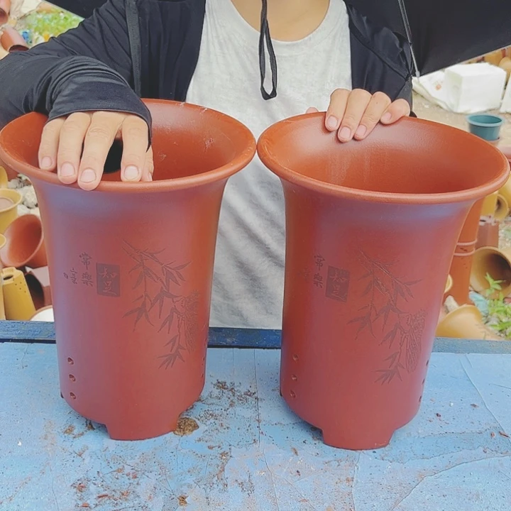 紫砂花盆宜兴紫砂精品花盆