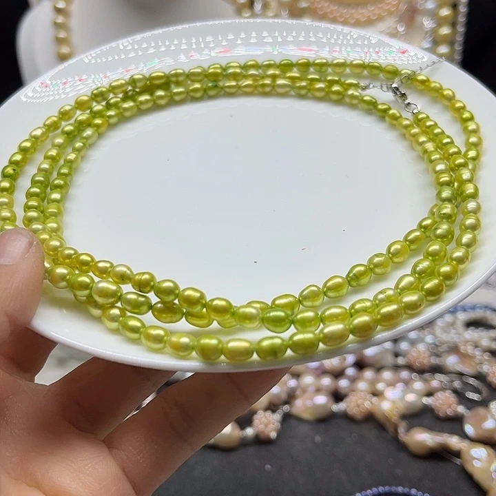 淡水珍珠颈饰未镶嵌