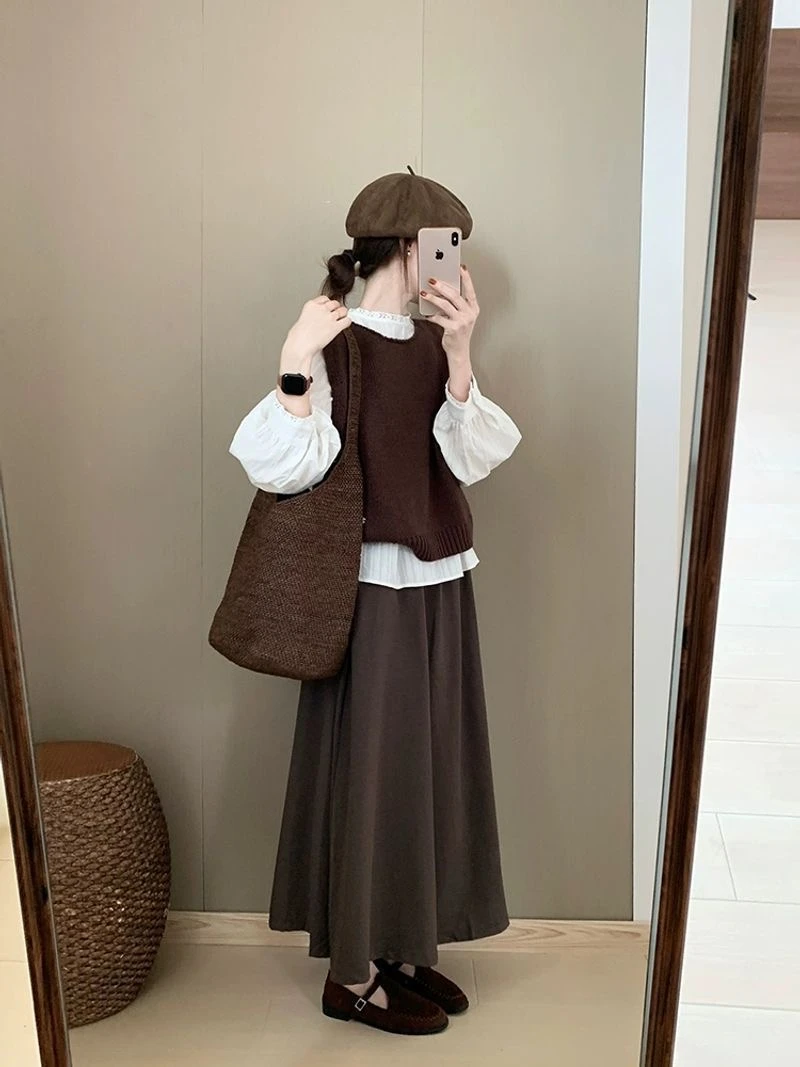 【套装】101-200秋冬季新款简约时尚百搭轻奢气质潮流女装A