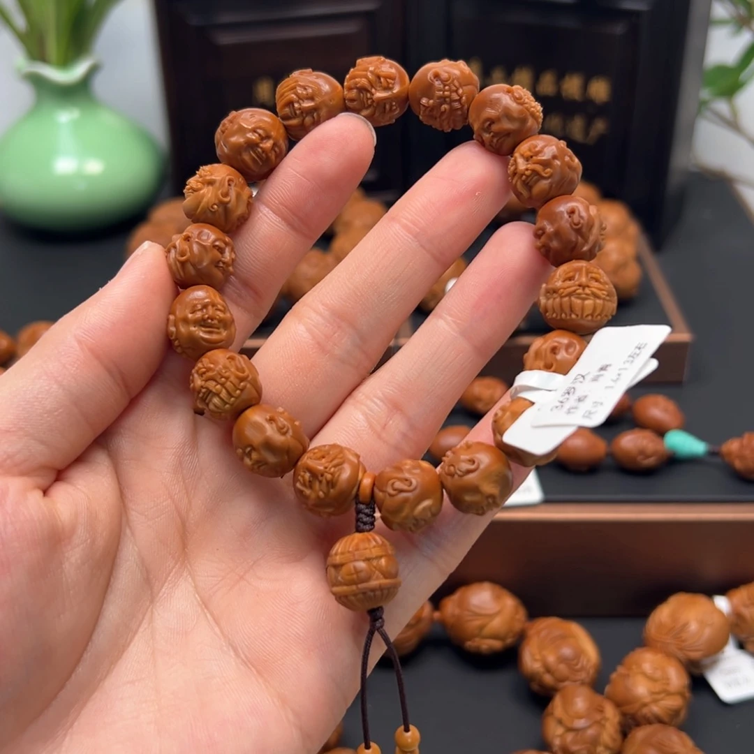 橄榄核手串/手链正****…须派36罗汉