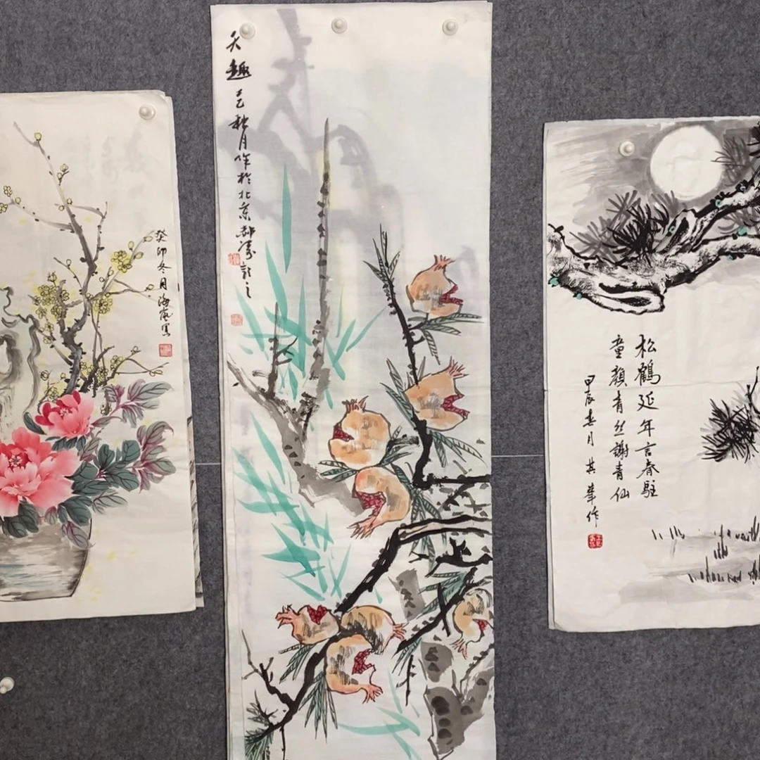 国画手写手绘国画作品4