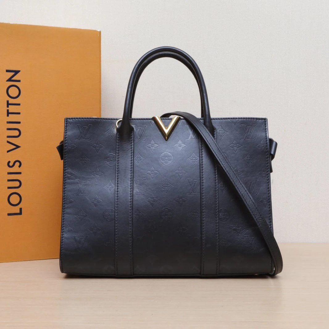 95新 LouisVuitton/路易威登 花花 2017 very tote 手提单肩包