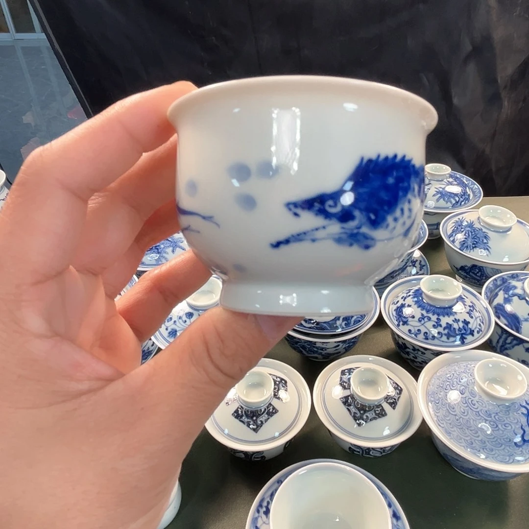 杯青花瓷器青花瓷器