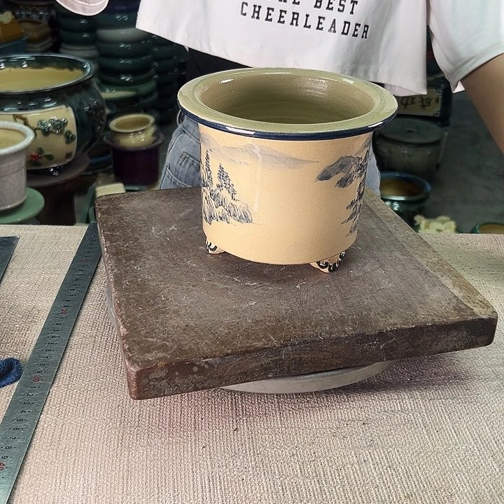 泳坤堂石湾盆陶瓷