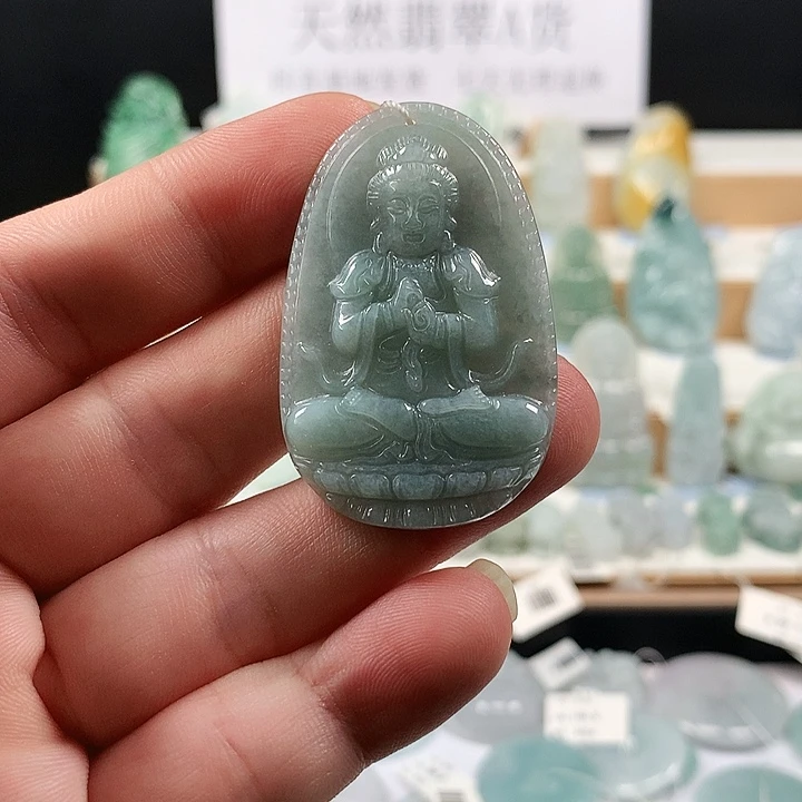 吊坠(不含链)未镶嵌翡翠89阿弥陀佛