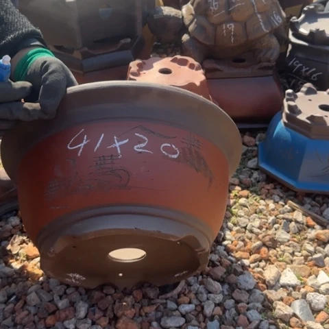 紫砂花盆紫砂花盆盆景盆栽