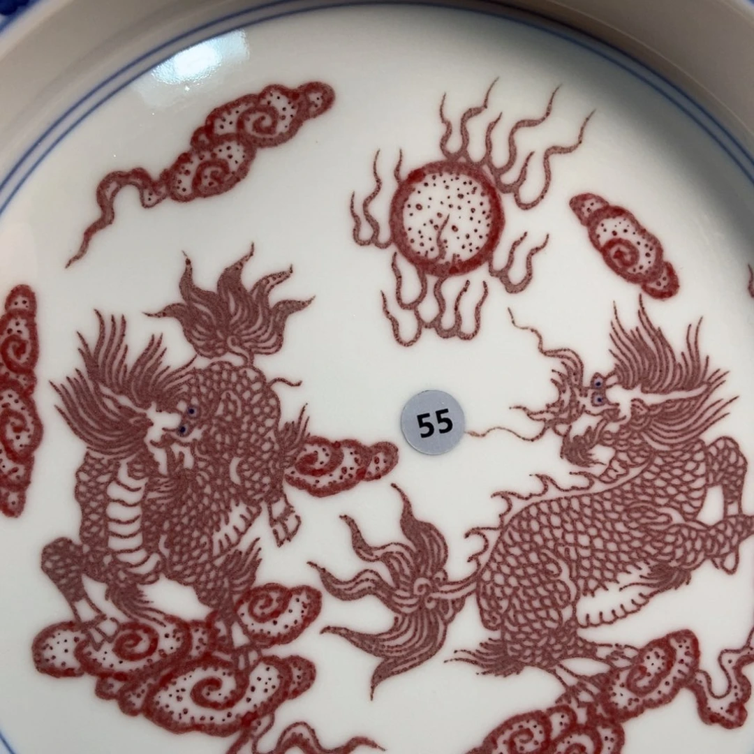 手绘现代茶具非古董