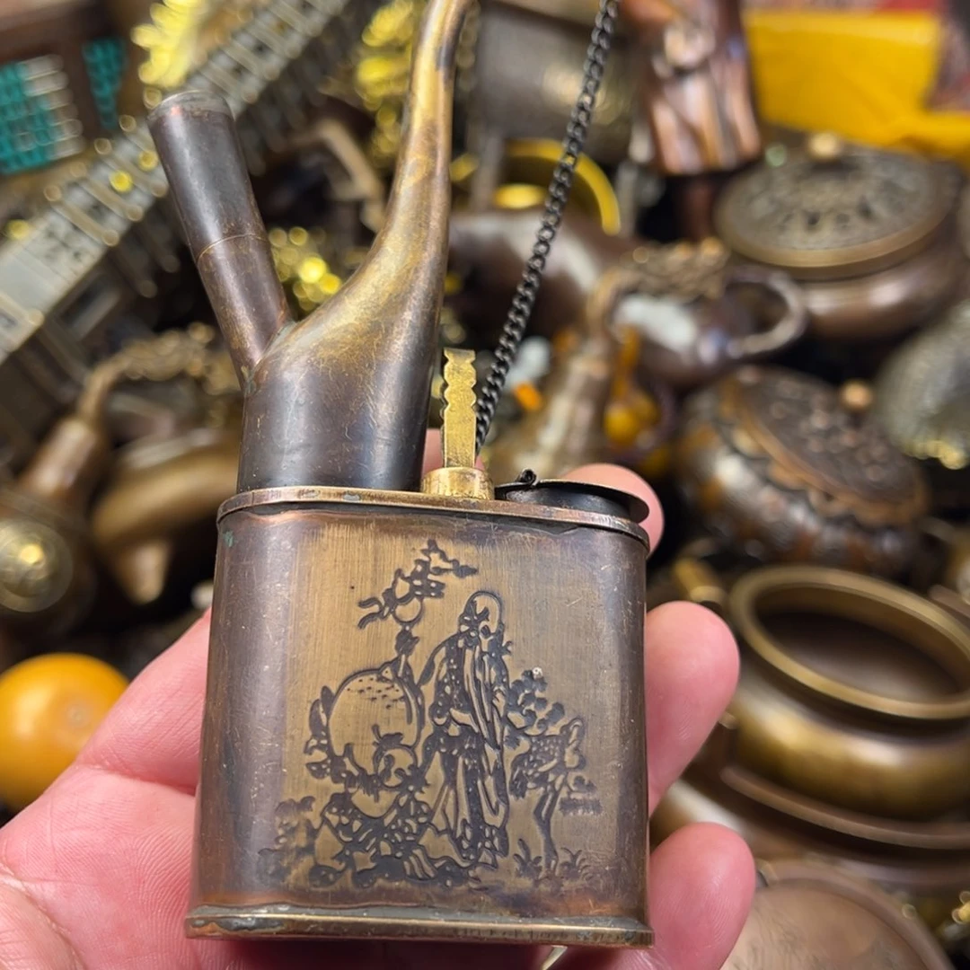 茶壶香炉铜器摆件