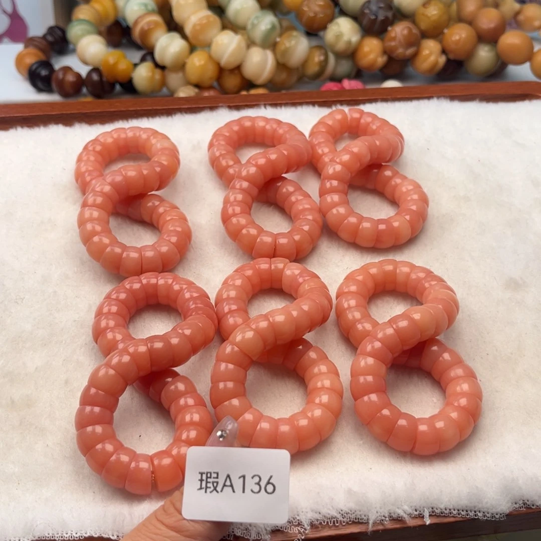 菩提根/象牙果手串11mm猪大肠一串A136