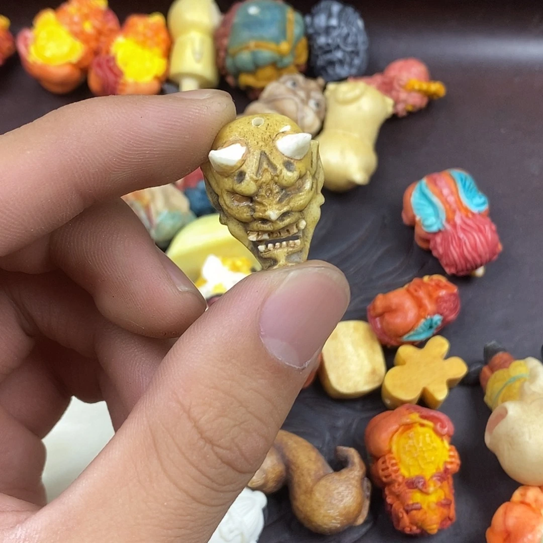 驼骨其他鹿角彩绘,136
