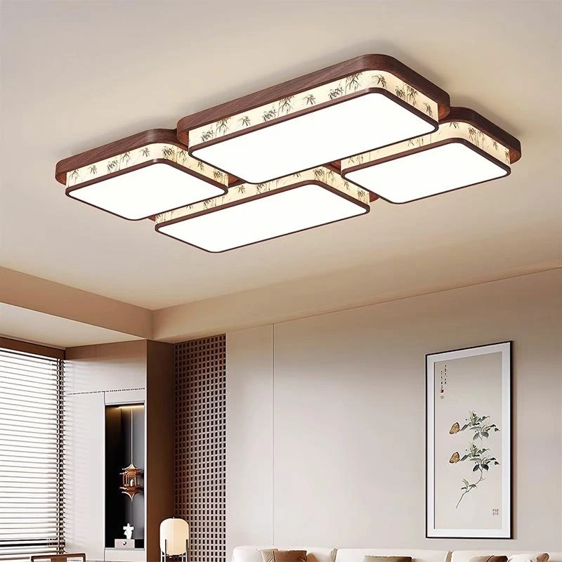 法式中古风2025年新款创意布艺卧室灯高级氛围感复古全屋灯具套餐